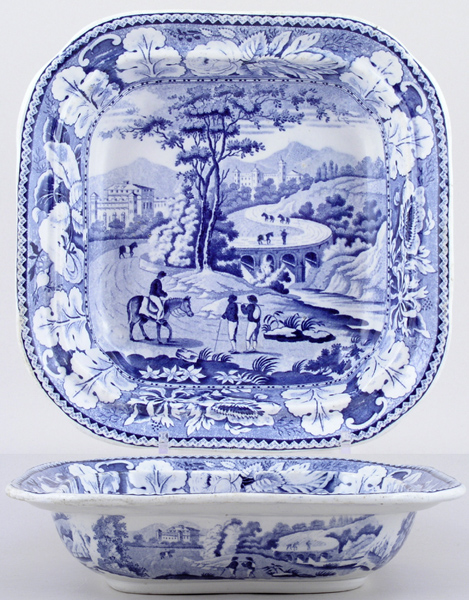 Vegetable Dish Base c1825